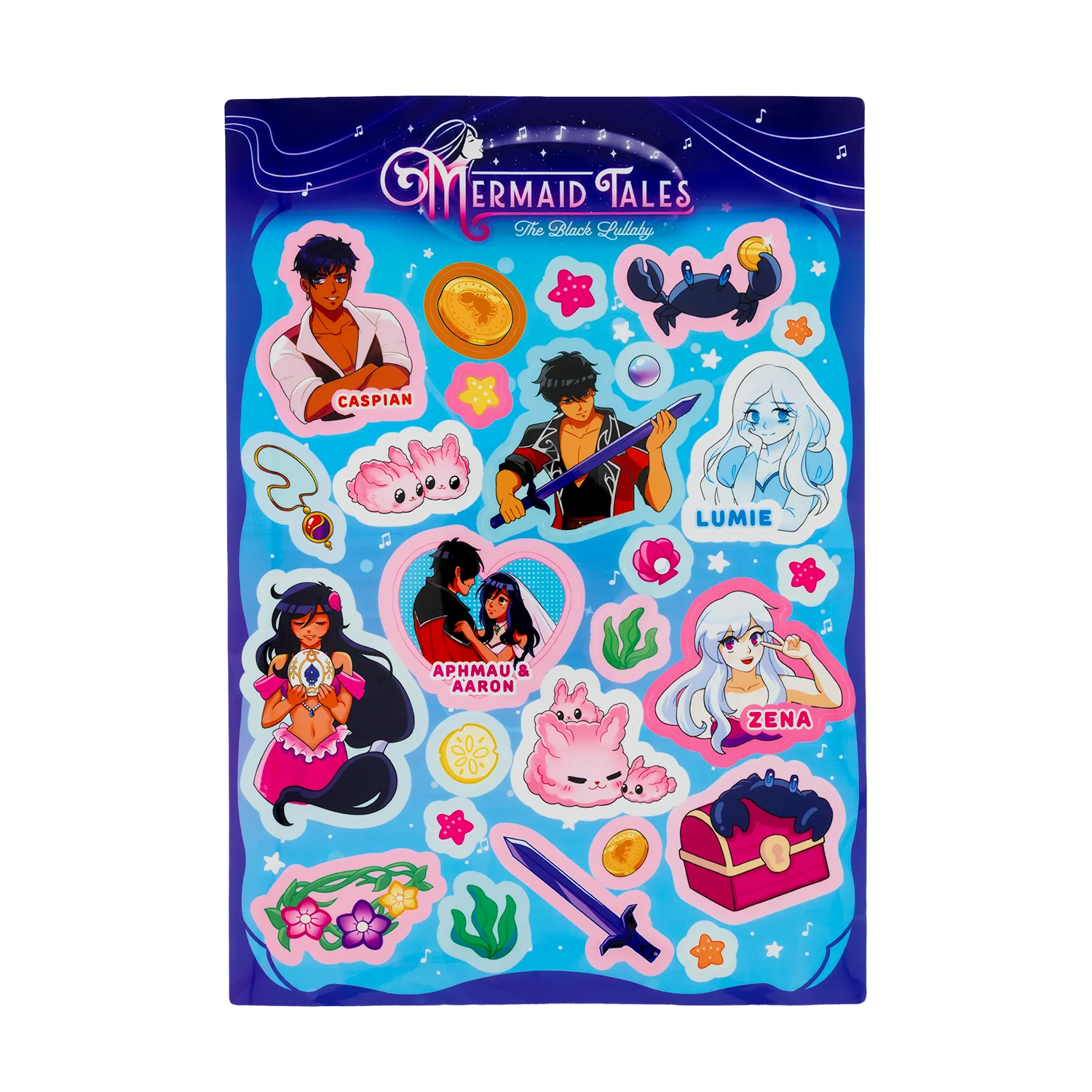 Mermaid Tales Standee & Sticker Bundle - Image 3