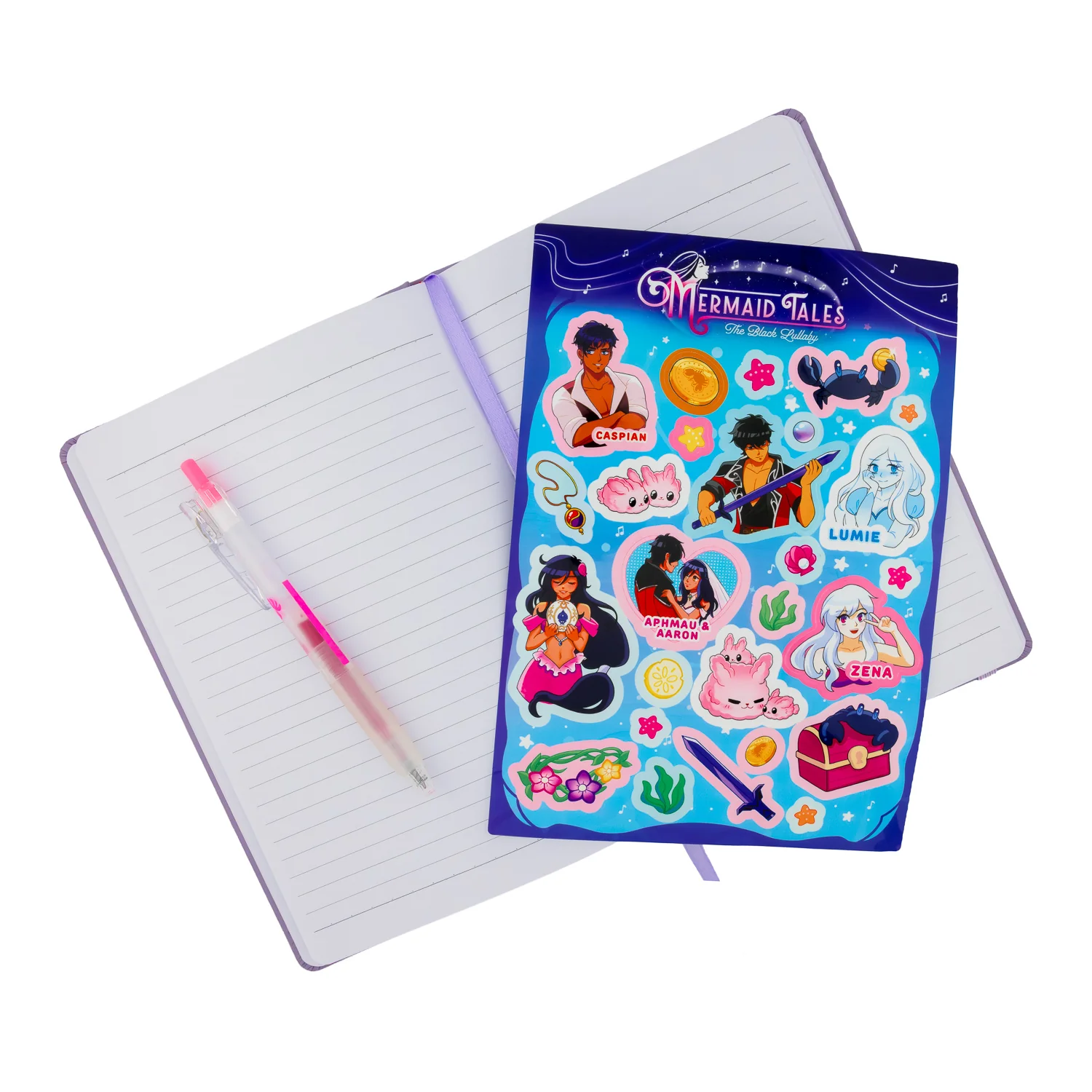 Mermaid Tales Standee & Sticker Bundle - Image 4